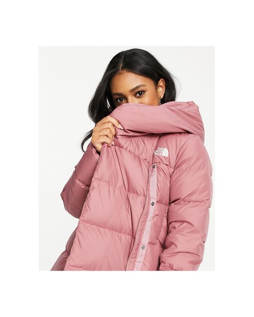 North Face Bagley Down Jacket in Pink 