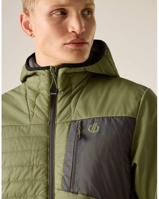 Giacca Softshell Da Montagna Antivento Color Boa/Magnete di Dare 2b in Green da Uomo