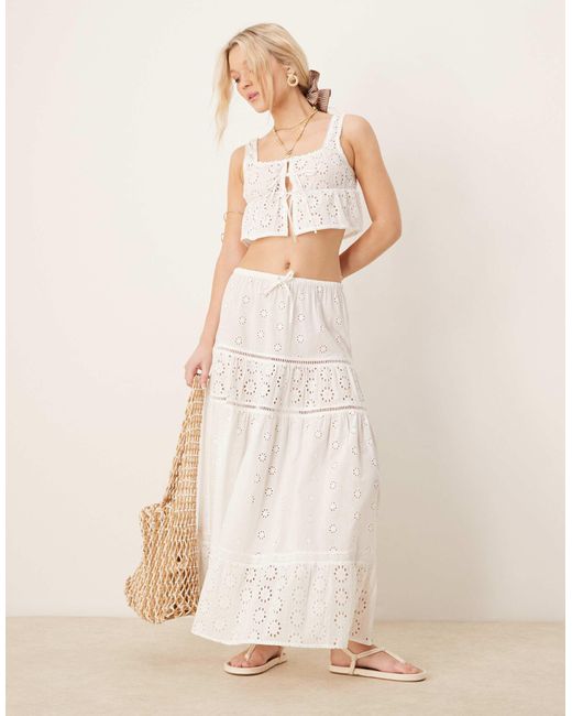 Iisla & Bird Natural – gestufter maxi-strandrock