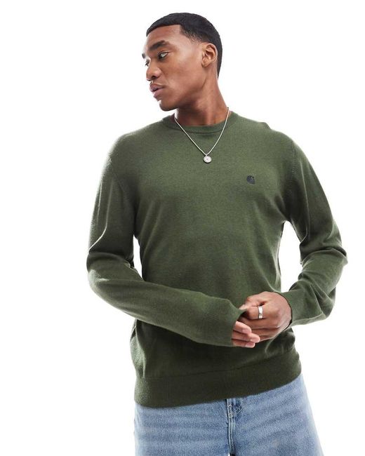 Carhartt Green Madison Jumper for men