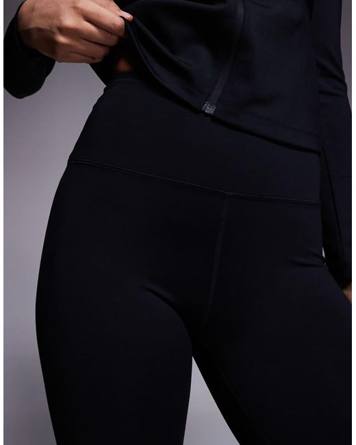 ASOS 4505 Ski & Snow Blue Asos 4505 Ski Thermal Fleece Back Base Layer legging With Sweat Wicking