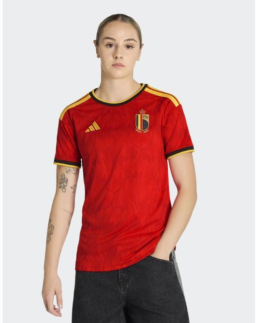 Adidas Originals Red Belgium 26 Home Jersey