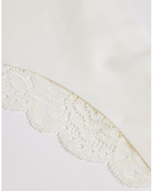 ONLY White 3 Pack Lace Brazilian Brief
