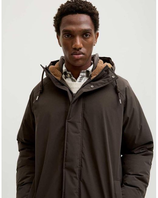Jack & Jones Gray Parka for men