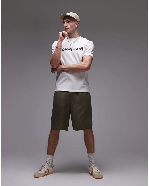 Tommy Hilfiger – t-shirt in Gray für Herren