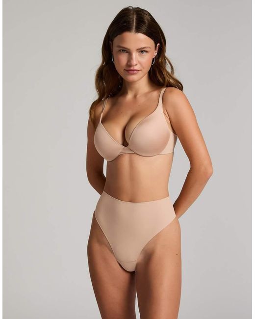 Hunkemöller Brown Smooth Thong