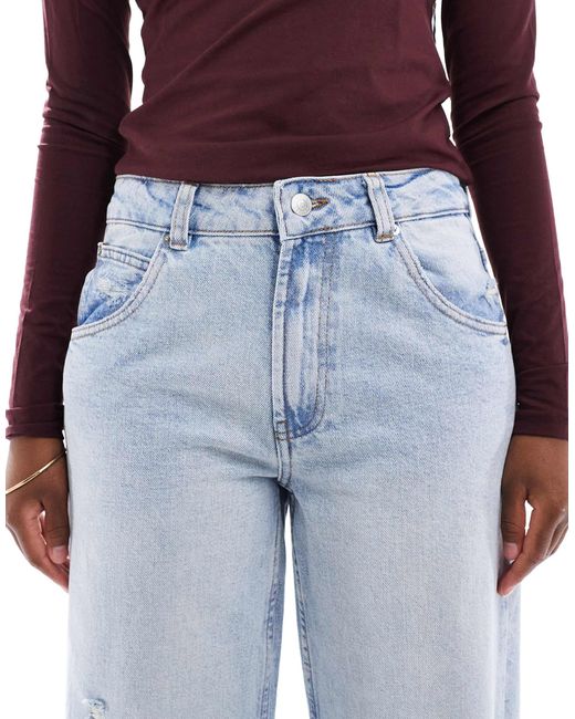 ASOS Blue – weite jeans