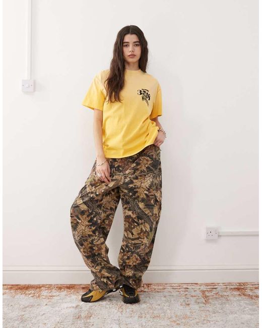 Camiseta Amarilla Con Estampado Gráfico Zounds De Deus Ex Machina de color Yellow