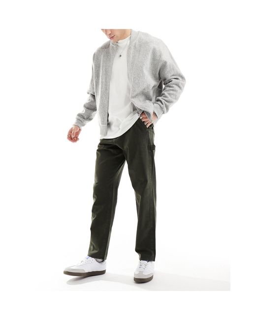 Pantalones sueltos Abercrombie & Fitch de hombre de color White
