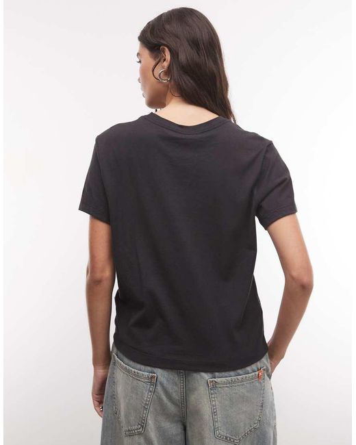 Vans Black Salton Crew Short Sleeve T-Shirt