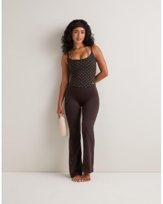 Tala Black Dayflex Double Layer Polka Dot Vest