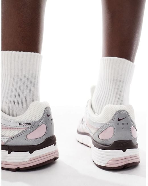 Nike Pink P-6000 Sneakers