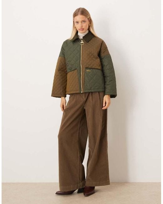 Barbour Green Danby Quilted Jacket