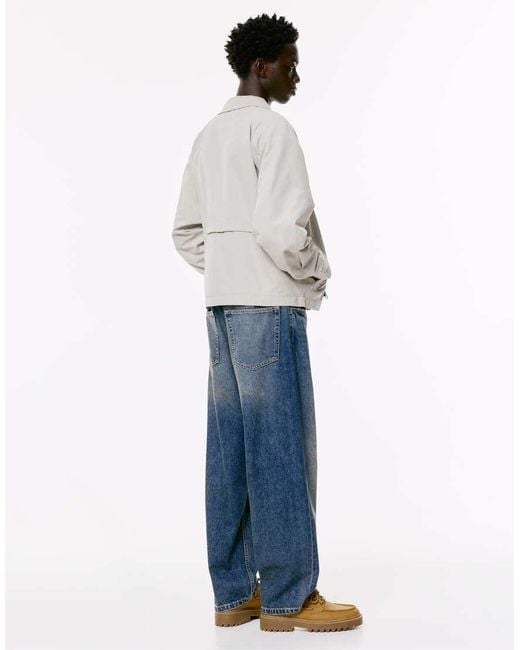 Giacca di Pull&Bear in Natural da Uomo