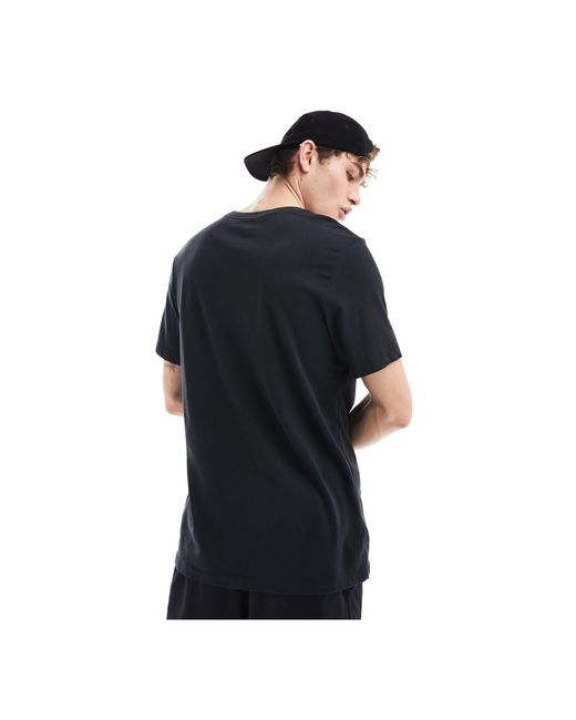 Nike Black Dri-fit Graphic T-shirt for men