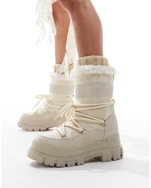 Buffalo White Aspha Blizzard Boot