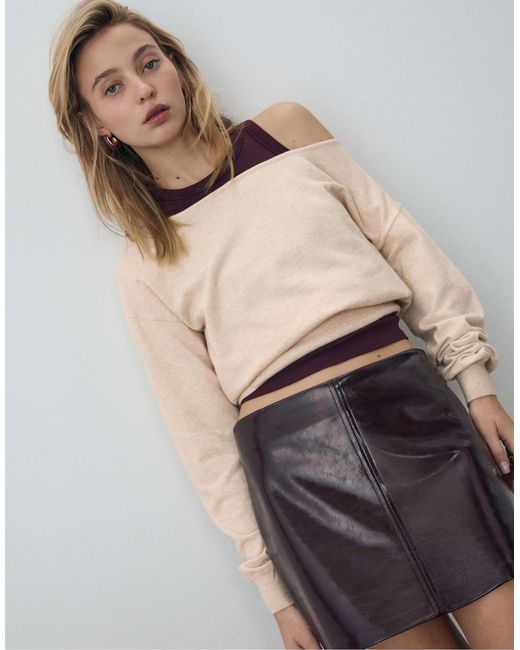 Stradivarius Gray – strickpullover