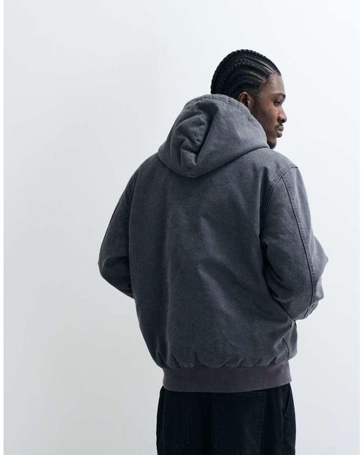 Levi's Blue Workwear Potero Denim Hooded Jacket for men