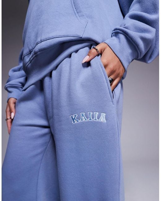 Kaiia Blue – weit geschnittene jogginghose