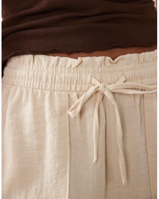 Jdy Brown Mid Waist Shorts