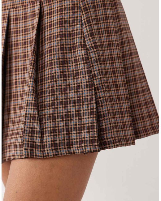 Miss Selfridge Multicolor Tailored Mini Skirt Co-ord