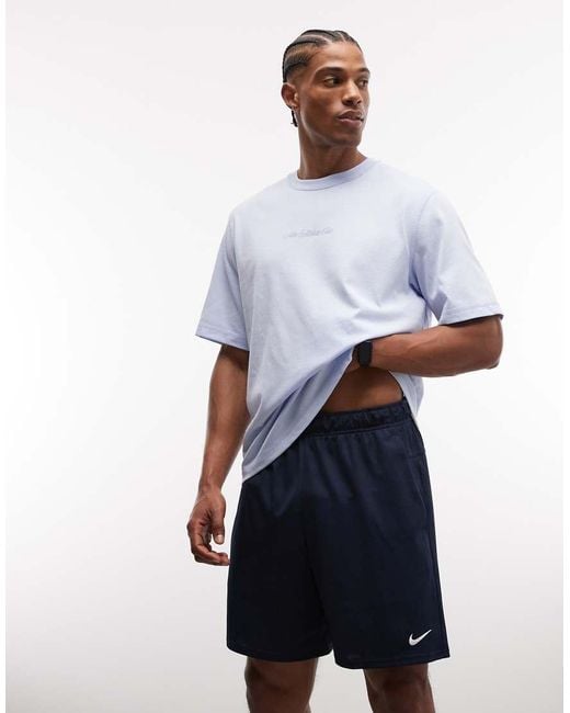 Nike White Dri-Fit Flex 7 Inch Shorts for men