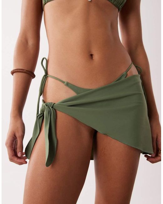Motel Green Co-Ord Purwar Sarong