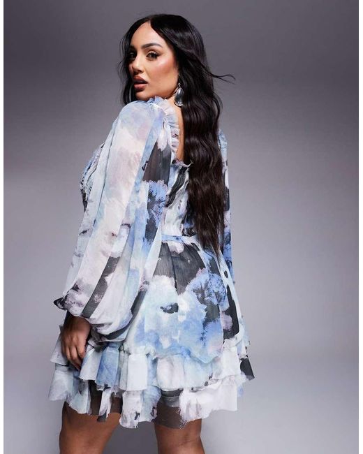 ASOS Asos Design Curve in het Blue