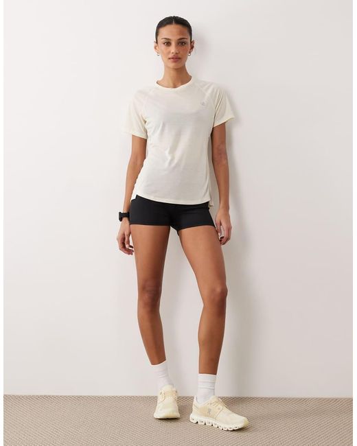 Dare 2b White Breathable Reflective Nimble Lightweight T-Shirt