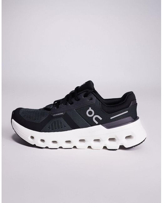 On Shoes Black On – cloudrunner 2 – laufsneaker