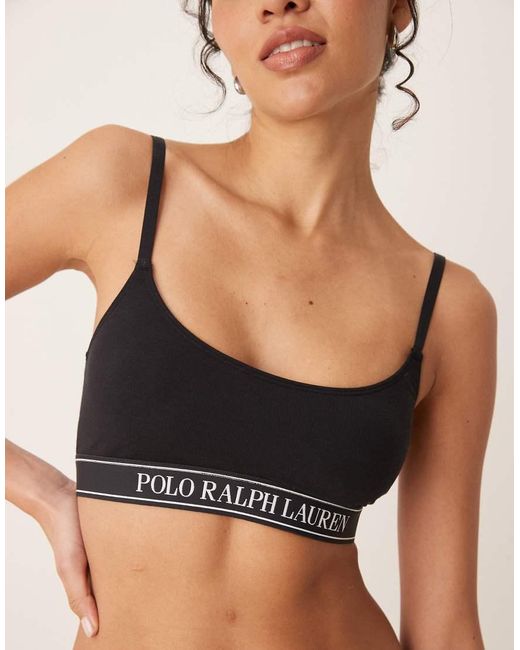 Polo Ralph Lauren Natural Polo Essentials Scoop Bralette