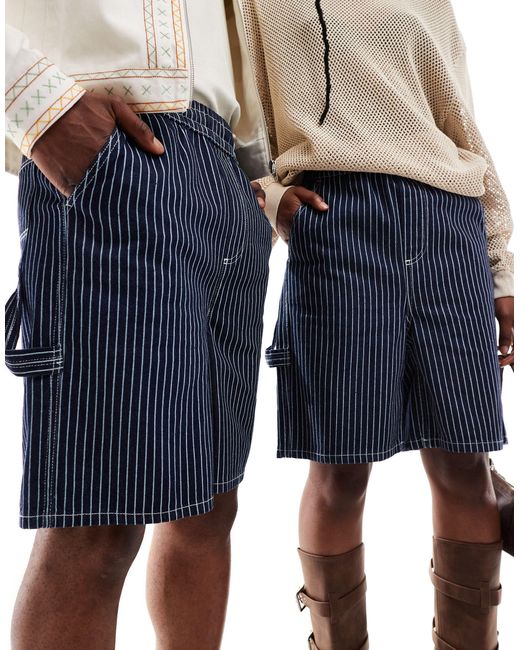Collusion Blue Unisex Pull On Shorts