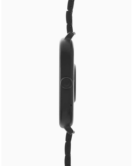 Sekonda Black Motion Lux 37Mm Rectangular Smartwatch With Bracelet