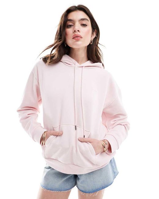 Levi's Pink Everyday Small Tonal Logo Hoodie