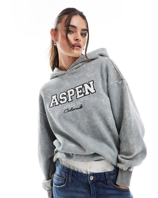 Threadbare Gray – kapuzenpullover