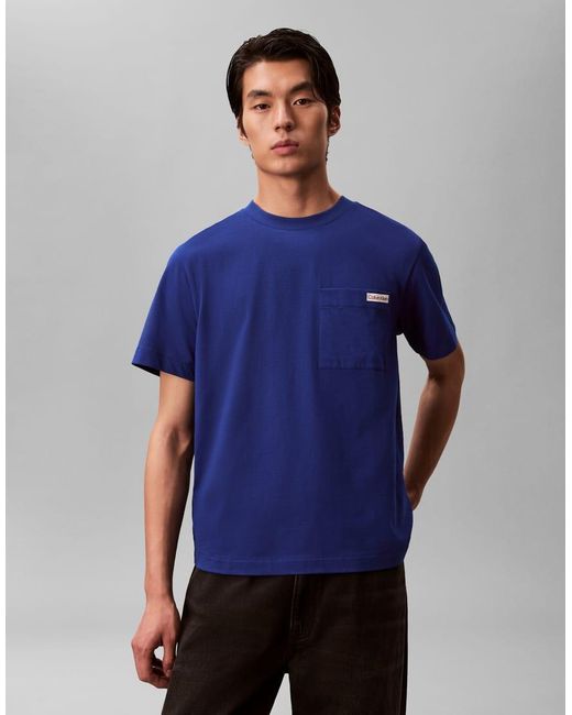 Easy di Calvin Klein in Blue da Uomo
