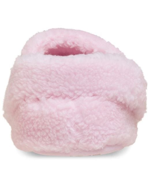 CROCSTM Pink Classic Cozzzy Slipper
