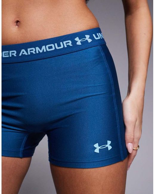 Under Armour Blue Heatgear Micro Shorts