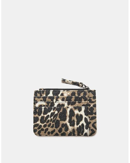 Portacarte Leopardato di Pull&Bear in Multicolor