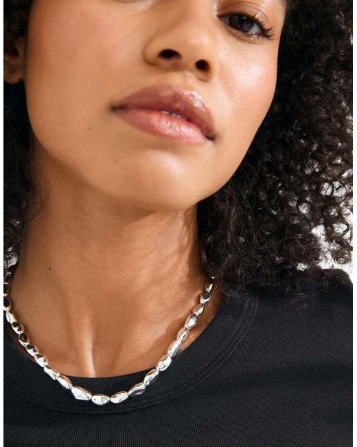 Pilgrim White Presence Necklace