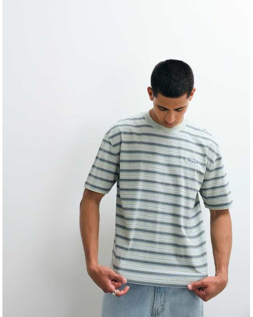 Hollister White Heavyweight Boxy T-shirt for men