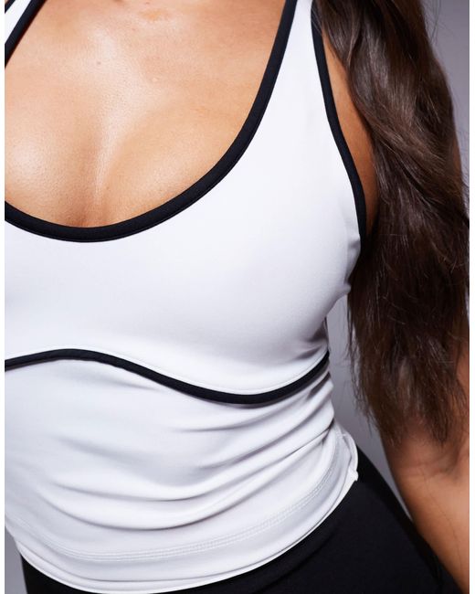 4505 Gray – tennis – trägertop