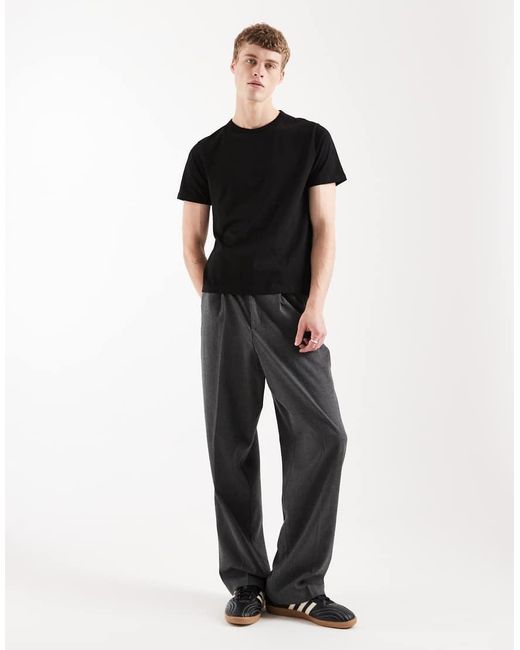 Jack & Jones Black Slim Fit T-shirt for men