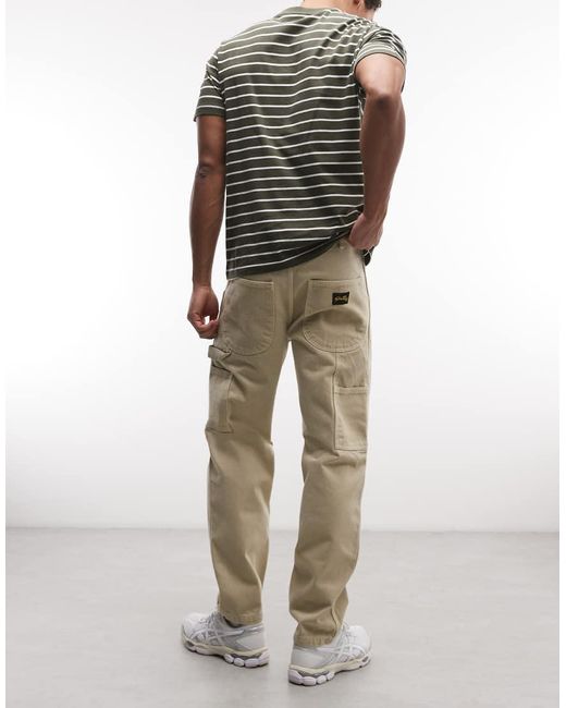 Stan Ray Natural Carpenter Straight Leg Jeans for men
