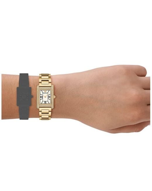 Emporio Armani Metallic Two-Hand-Tone Stainless Steel Watch, Ar11797