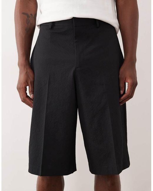 ASOS Natural Smart Co-ords Oversized Bermuda Shorts for men
