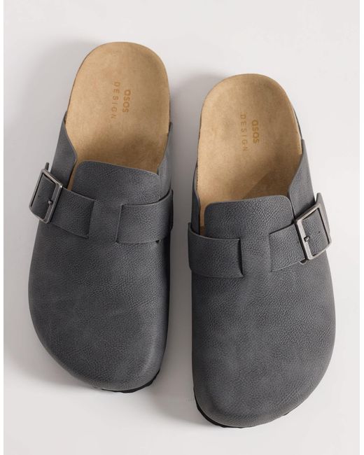 ASOS – pantoletten in Brown für Herren