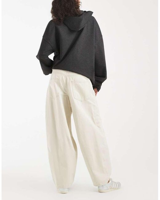 ONLY Natural Barrel Trousers