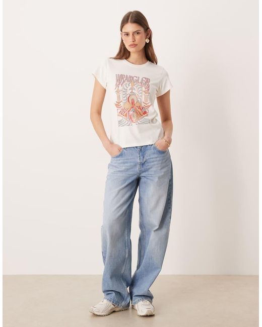 Wrangler White Band Tee