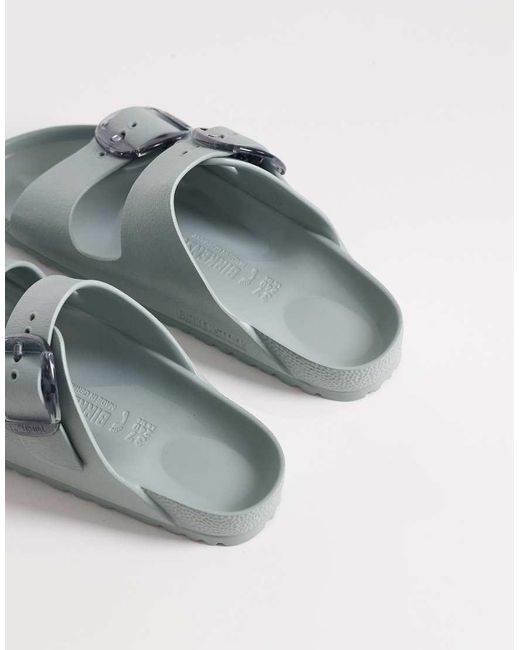 Birkenstock Gray Arizona Big Buckle Eva Sandals